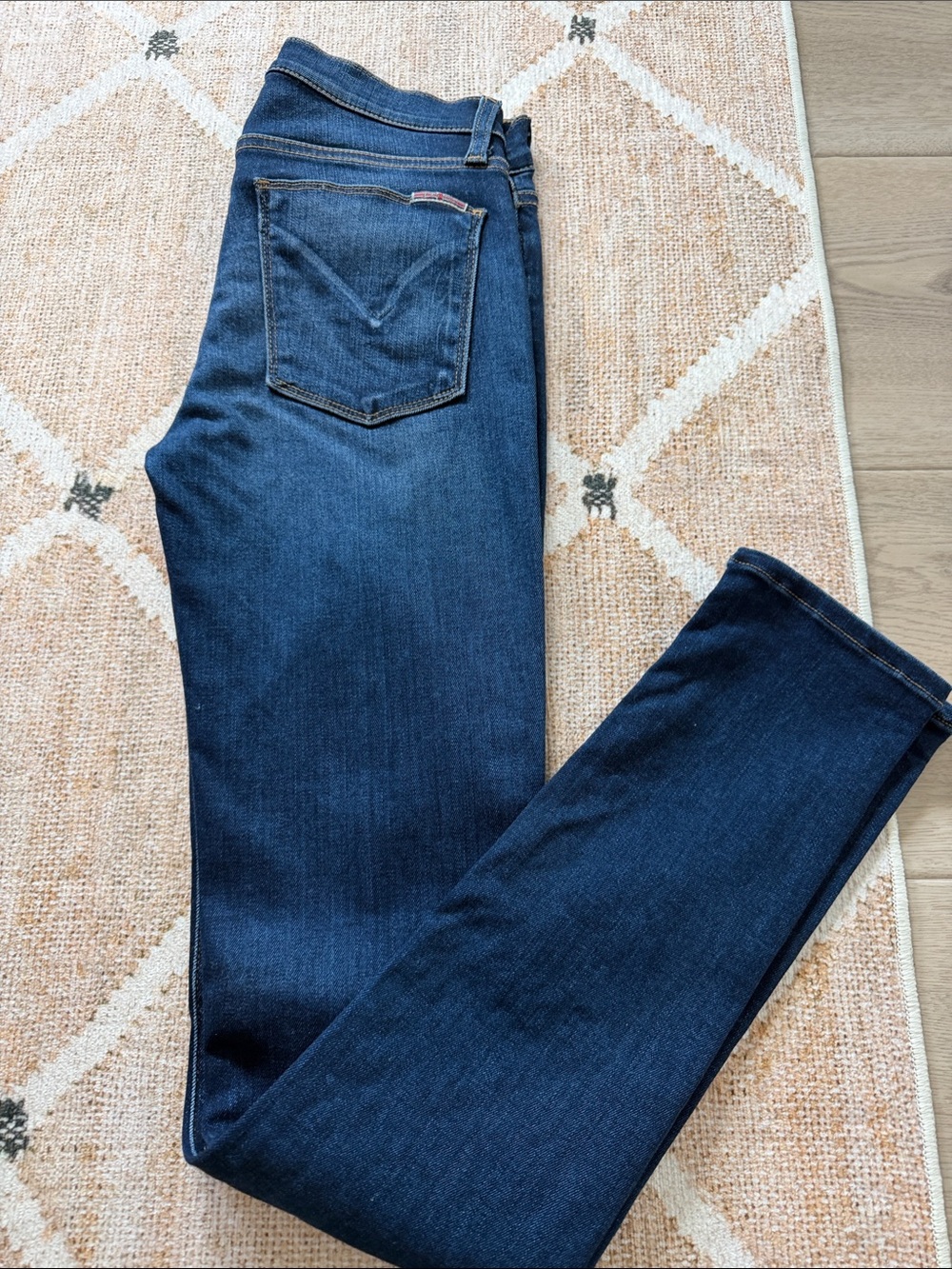 Hudson Jeans Dark Blue StretchJeans - Classic Slim Fit
